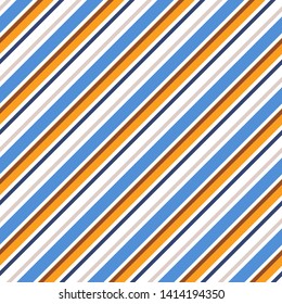 Retro stripe pattern with navy red,white, black and orange parallel stripe. Vector pattern stripe abstract background eps10