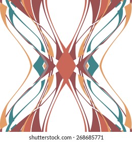 Retro stripe pattern,vector vertical color marsala.