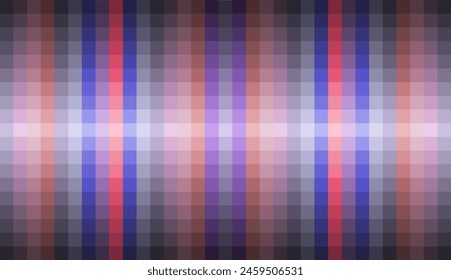 Retro stripe pixel square abstract background