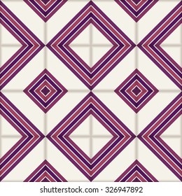 Retro stripe seamless  pattern from  Moroccan tiles, ornaments of vinous colors. Can be used for wallpaper, pattern fills, web page background,surface textures. 