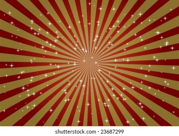 Retro striped background