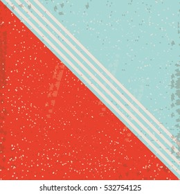 Retro and striped background design