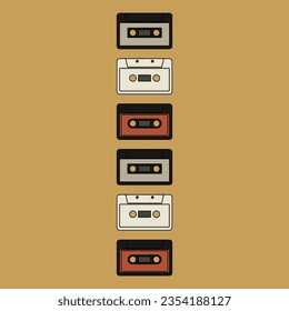 Retro style of the 1990s. Background