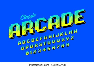 2,667 Retro arcade font Images, Stock Photos & Vectors | Shutterstock
