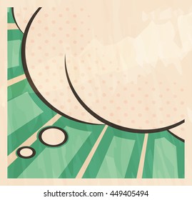 Retro style Background. Boom comic book explosion, beautiful vintage abstract template with copy space