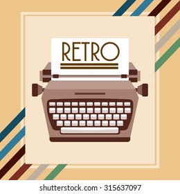 retro style background design, vector illustration eps10 graphic 