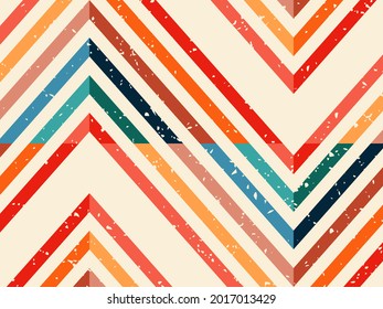 Retro Style Background With Grunge Texture, Vintage Retro Background