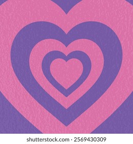 Retro style background with heart. Design for Valentine’s Day, Mother’s Day and Women’s Day. Vector illustration