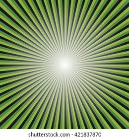 Retro style burst vector illustration.
