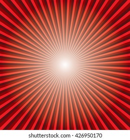 Retro style burst vector illustration.