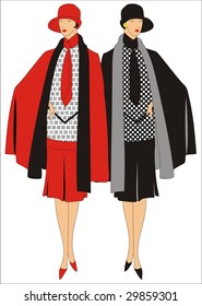 Retro style in clothes