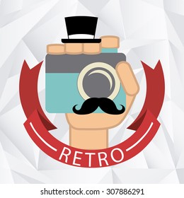 retro style design, vector illustration eps10 graphic 