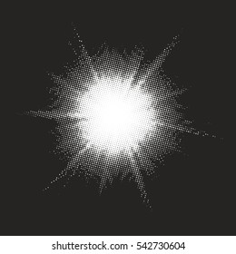 Retro style dotwork background. Abstract dotted stippling engraving texture. EPS 10 vector file included