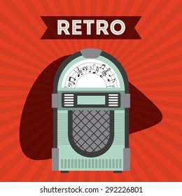 retro style icon design, vector illustration eps10 graphic 