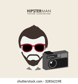retro style photo design, vector illustration eps10 graphic 