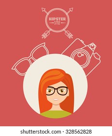 retro style photo design, vector illustration eps10 graphic 