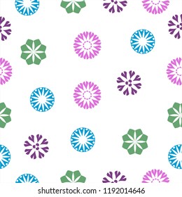 Retro style Seamless geometric pattern background multi color for paper gift; fabric, wall paper ,backdrop up to your creative.
