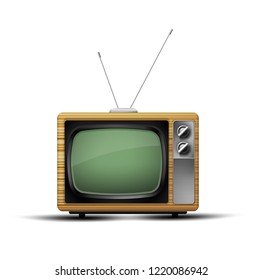 Retro style television set