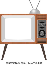 Retro Style Television Shaped Frame