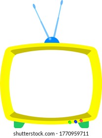 Fernseher im Retro-Stil