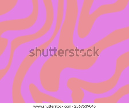 Retro style wavy abstract patterns in vibrant color combinations, . Perfect for vintage-themed backgrounds, creative designs, or artistic projects