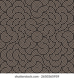 Retro-Stil abstraktes Muster Design Hintergrund