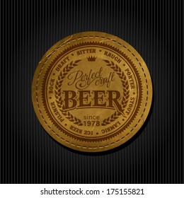 retro styled mark of brew okay as a pattern of promotion classic ritual original texture bar isolated sign folklore fancy impression german traditional flag signature approval distillery letterhead of