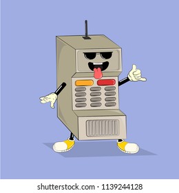 Retro styled telephone ringing technology