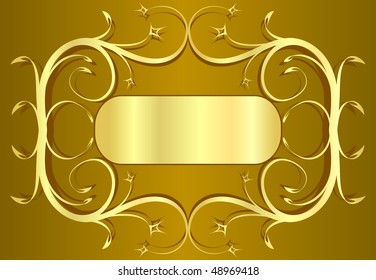 Retro styled vector background.