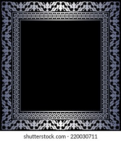 Retro stylish frame, the card layout for decoration