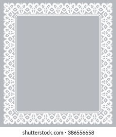 Retro stylish frame, the card layout for decoration