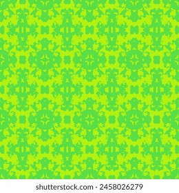 Retro summer 70s rainbow stripes pattern. Patchwork tiles. Hexagon pattern