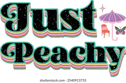 retro summer png sublimation bundle