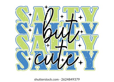 Retro Verão Salty Varsity EPS Design