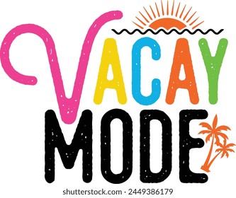 Diseño de camisetas de verano retro, tiempo de verano, Plantilla de diseño de camisetas de verano.