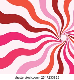 Arrière-plan soleil rétro. Conception Sunburst. Illustration vectorielle