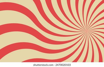 Retro sun burst vintage banner background vector.
