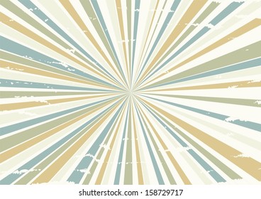 retro sunburst background