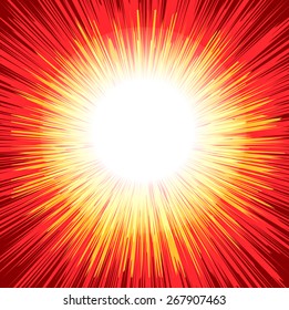 Retro Sunburst Background