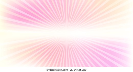 Retro sunburst background with sun lights rays and zigzag pattern textured colorful background