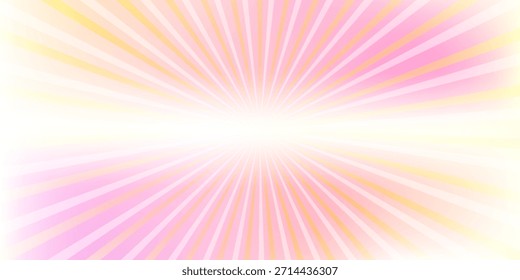 Retro sunburst background with sun lights rays and zigzag pattern textured colorful background