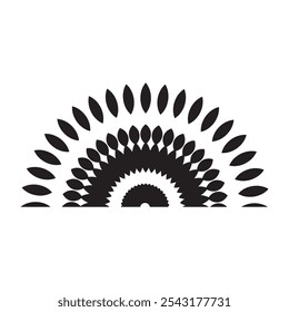Retro Sunburst icon set, Vintage sunburst Fireworks design isolated icon. radial Sunburst element. vector illustration.