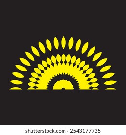 Retro Sunburst icon set, Vintage sunburst Fireworks design isolated icon. radial Sunburst element. vector illustration.