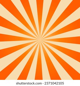 Retro sunburst pattern for web, print, textile, wallpaper, gift wrapping paper and other.