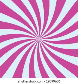 retro sunburst vector