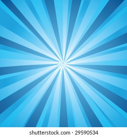 Retro sunburst vector background