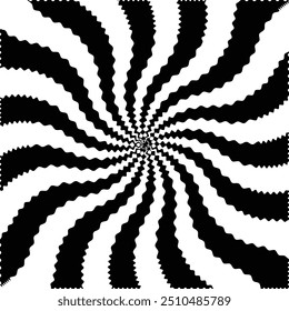 Fundo de vetor de explosão solar retrô. Elemento de design Grunge. Fundo preto e branco.
