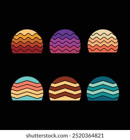 Retro Sunset Background, sunset grass vintage striped clipart, Sun 80s in retro style, sunset collection,
Timeless Sunset Backgrounds for Your Designs, A Retro Revival, vector art,