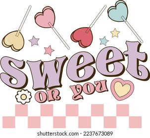 Retro Sweet On You Valentine's Day