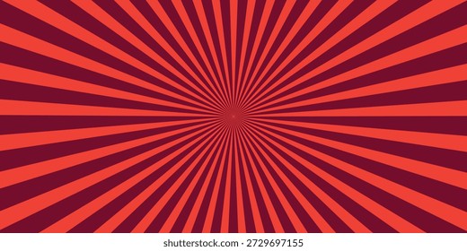 Fundo retro do redemoinho - vermelho hipnótico e laranja Twirl